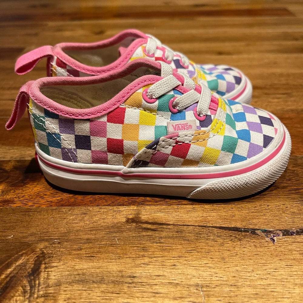 Toddler girls vans size 5c